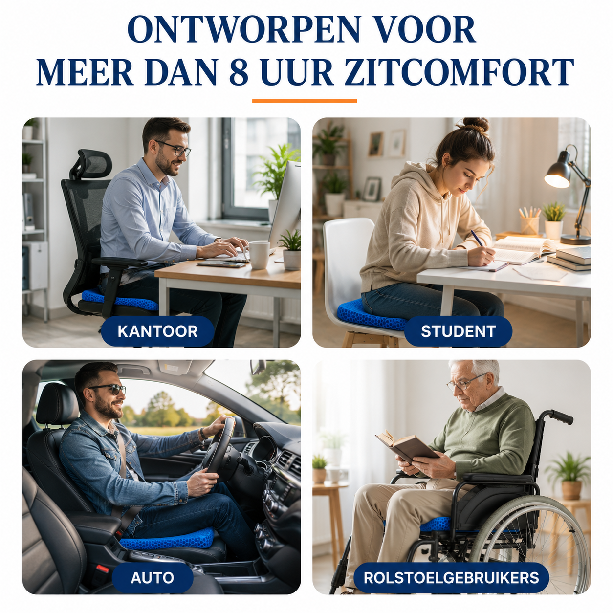 rgonomisch Gel Zitkussen – Velta™