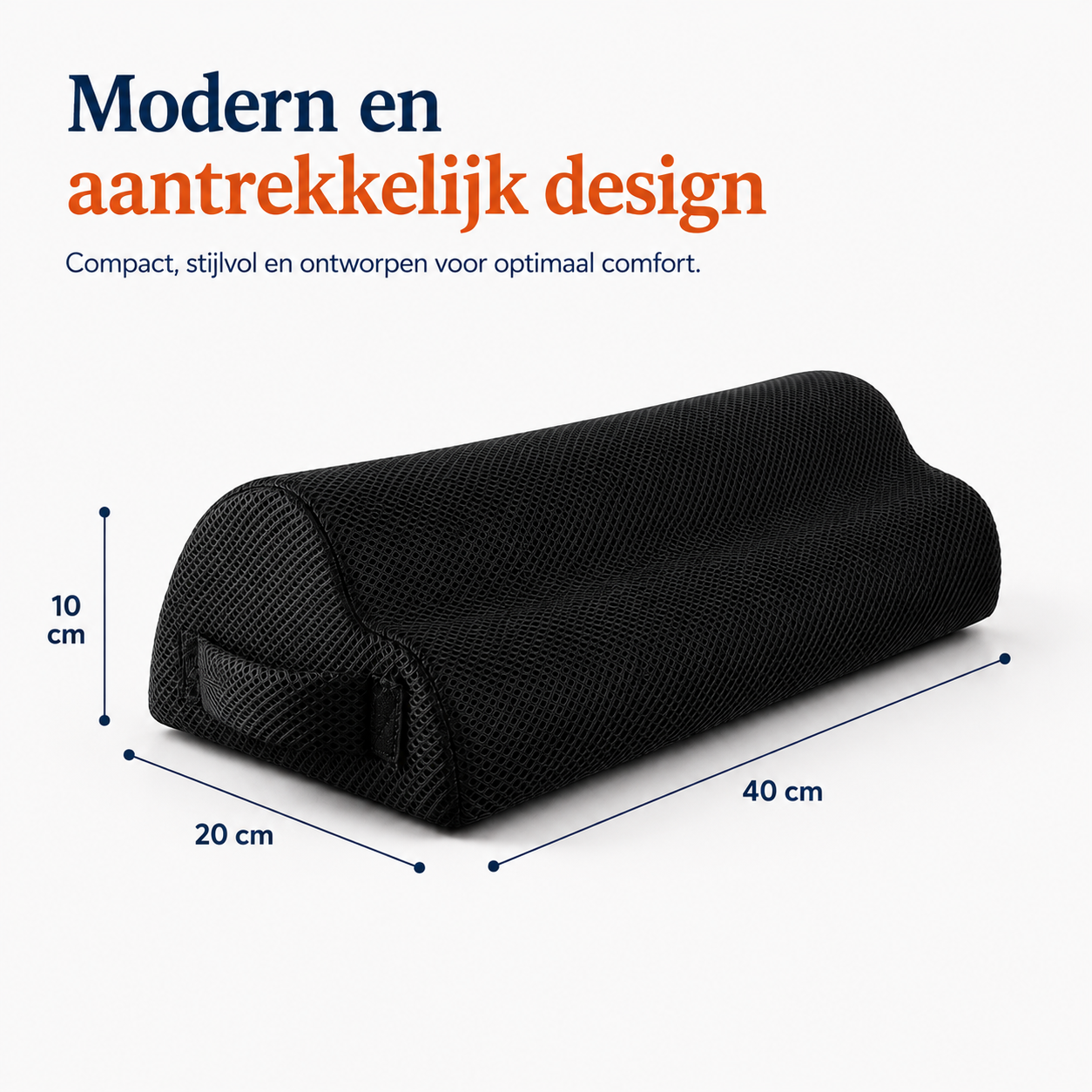 Ergonomische voetensteun